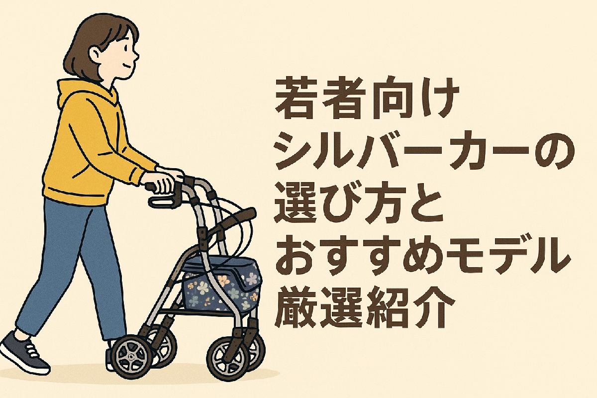 若者向けシルバーカーの選び方とおすすめモデルをタイプ別に厳選紹介 